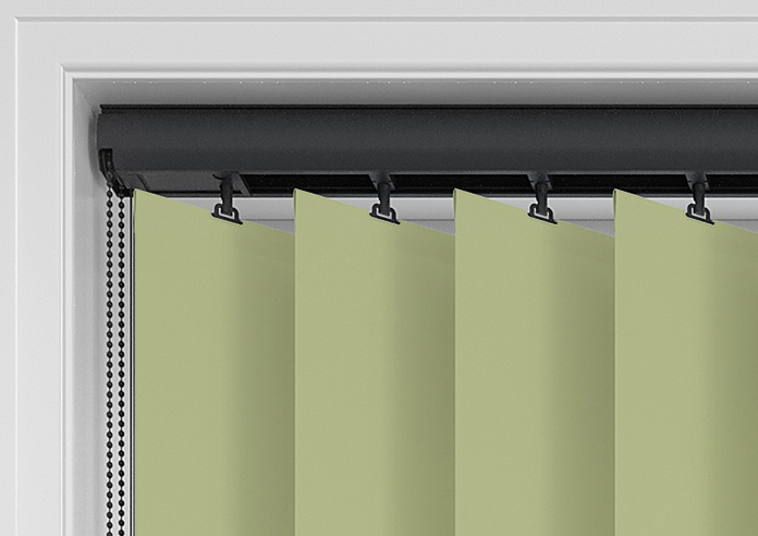 Trinity (Blackout), Soft Green - Vertical Blind - Image 14